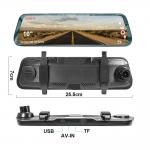 10 Inch Touch Streaming Rear View Mirror Car Dash Camera 1080P for sale