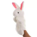 100% PP Cotton Rabbit Puppet Plush Toys Early Education Plush Hand Puppet for sale