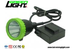 China 50000lux Rechargeable 650lum 3.7W Mining Cap Lamps supplier