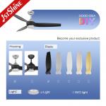 52 Ceiling Fan With Light And Remote Control Modern Indoor ABS Blade