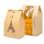 ASP 4.72*3.54*11.8inches Bakery k Paper Bag With Window for sale