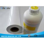 Single Side Inkjet Printing Cast Coated Paper , White Large Format Glossy Photographic Paper for sale