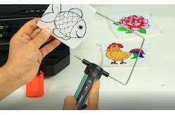 China Mini Hot Wire Foam Cutting Tool For Kindergarten Children Manual Work supplier