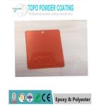 Polyester Commercial Powder Coating / Orange Color Textured Powder Coat for sale