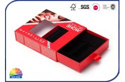 China Custom Made Sliding Cardboard Box With Window supplier