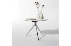 China W600mm Round Conference Table Small Wooden Meeting Desk With Y Shape Leg supplier