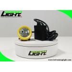 High Brightness 10000 Lux Miner Cap Lamp IP68 For Coal Dark Mine for sale