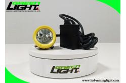 China High Brightness 10000 Lux Miner Cap Lamp IP68 For Coal Dark Mine supplier
