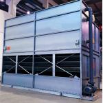 Cross Flow Square Cooling Tower Space Saving Square Type Cooling Tower for sale
