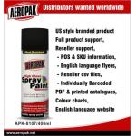 Silicone Resin Silver Aerosol Spray Paints , High Temperature And Waterproof for sale