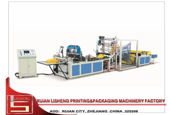 Fruit Bag Non Woven Bag Making Machine With Ultrasonic , Bag forming machine