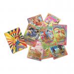 Hot Gold Foil English Version Pokemon Cards 55pcs with Customizable Rulebook Design