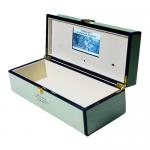 Double Decker LCD video gift box Autoplay with Glossy lamination for sale