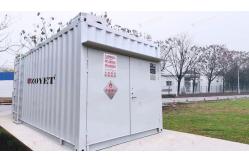 China Q235B Solar Powered Shipping Container 20 Ft High Cube Side Door Container supplier