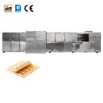 PLC Controlled Automatic Monaka Wafer Biscuit Production Line for 380V/220V Voltage for sale