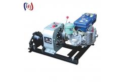 China Powered Winch Belt Drive Heavy-Duty 8T Capacity For Industrial Construction Use​ supplier