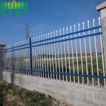 Factory Supply New Design Yard Decorative Pool Black PVC Coated Steel Tubular Fence for sale