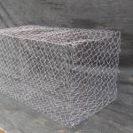 6x2x0.3m Flood Control Woven Gabion Basket Retaining Wall for sale
