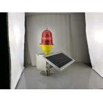 Electric Power Tower Solar Powered Emergency Lights Red FAA L810 Low Intensity