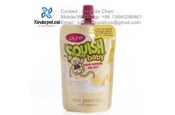 China Standing Pouch Resealable Drinks Packaging Bag Body Scrub Spout Pouch For Sale supplier