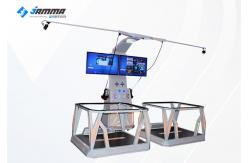 China Interactive Coin System Virtual Reality Platform / 2 Players VR Simulator Machine supplier