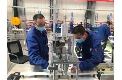 China Good Stability Fully Automatic Face Mask Making Machine Servo Motor Control supplier