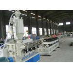 High Speed Corrugated Plastic PE Pipe Manufacturing Machine Pipe Extrusion Line for sale
