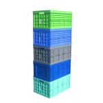 30kgs Loading Capacity Virgin PP Collapsible Stacking Containers 600*400 mm Series