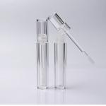 Clear empty lipgloss wands tubes Private label liquid lipstick lipgloss bottles container