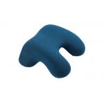 Yellow / Blue Therapeutic Memory Foam Travel Neck Pillow With Washable Cover