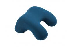 China Yellow / Blue Therapeutic Memory Foam Travel Neck Pillow With Washable Cover supplier