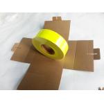 Bright Photo Reflective Conspicuity Tape Placement , Fluorescent Yellow Reflective Tape for sale