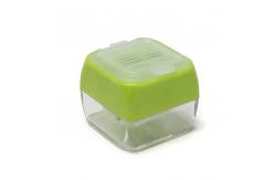 China Portable Manual Square Pencil Sharpener Transparent Lid supplier