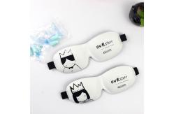 China 3D Memory Foam Luxury Sleep Mask Customized Bedtime Eye Cover supplier