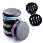 EVA PU Travel Perfume Storage Bag 8 Grids 5ml Essential Oil Bag for sale