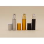 Optional Capacity Refillable Glass Perfume Spray Bottles Customized Logo Printing