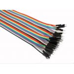 40 Pin 2.54 Pitch 20cm Male To Female Breadboard Jumper Wires Cable Ribbon for sale