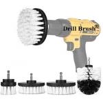 PP 4Pcs Scrub Brush Drill Attachment Kit For Cleaning for sale