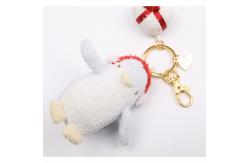 China White Cute Penguin Keychain , Smooth Touch Mini Penguin Stuffed Animal supplier