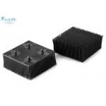 92910001 Black Round Foot Nylon Bristle Block For Geber GTXL Spare Parts for sale