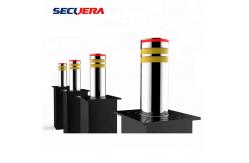 China Retractable Hydraulic Rising Bollards Automatic Access Control Stainless Steel supplier
