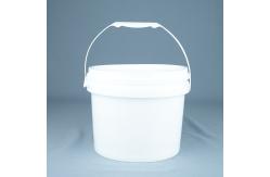 China Transparent Plastic Bucket With IML Printing Durable Bucket Shape T/T Accepted supplier