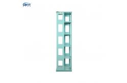 China Removable Metal Book Shelf Steel Book Stand Display For Library supplier