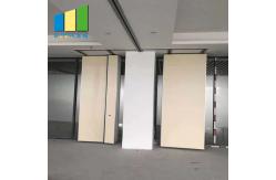 China Moveable Acoustic Partition Walls Sliding Folding Partitions For Exhibition Hall supplier