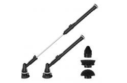 China APS Electric Spin Scrubber Power Brush With Adjustable Extension Arm supplier
