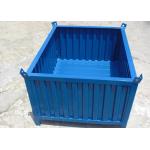 Bulk Corrugated Steel Containers Rigid Metal Stillage Box OEM for sale