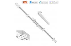 China Alexa Aluminium Ceiling Curtain Track 3.0m Extendable Curtain Rail supplier