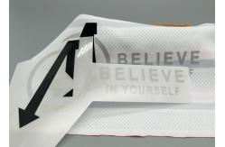 China Custom Reflective Silver Logo Heat Transfer Label For Clothing supplier