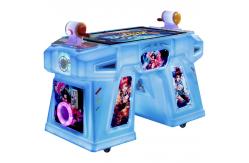 China Blue Coin-Operated Amusement Machine Two Person Arcade Fishing Joystick Game Console supplier