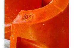 China Agricultural HDPE Pipe Floater with Hot Galvanised Connection supplier